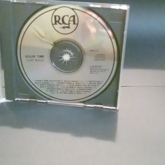 Clint Black Killin Time Contemporary Country Rock Music BMG RCA Honky Tonk - Picture 2 of 5